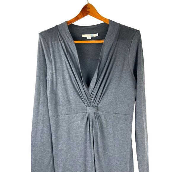 FALL Back to School Minimalist Luxury BODEN Grey Knit Maxi Dress, Women's 10L - Picture 9 of 16